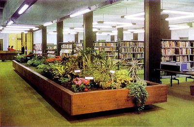 Interior planters.