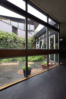 View of internal courtyard.