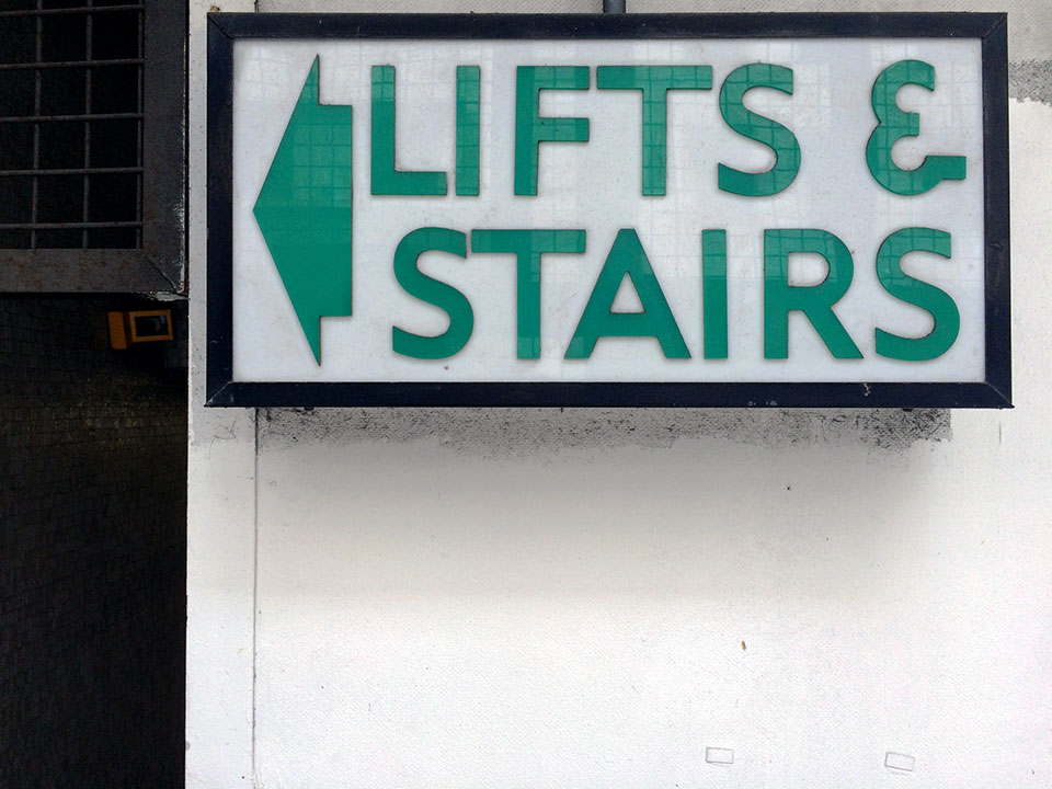 Lifts & Stairs.